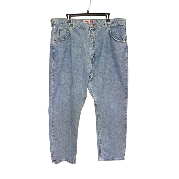 Wrangler Regular Fit Mens Jeans 42x30 Denim Classic Style Durable Everyday Wear - Picture 1 of 7